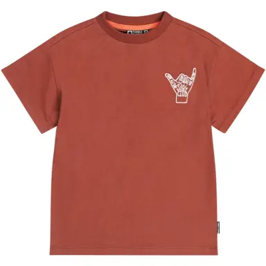 T-shirt Port Douglas backprint (sable)