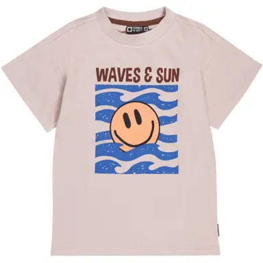 T-shirt Coral Reef (cloud gray)