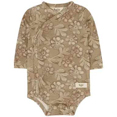 Overslag rompertje Djolie (brown aop)