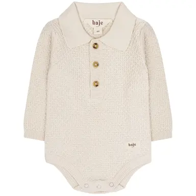 Gebreid rompertje Zalain (off white)