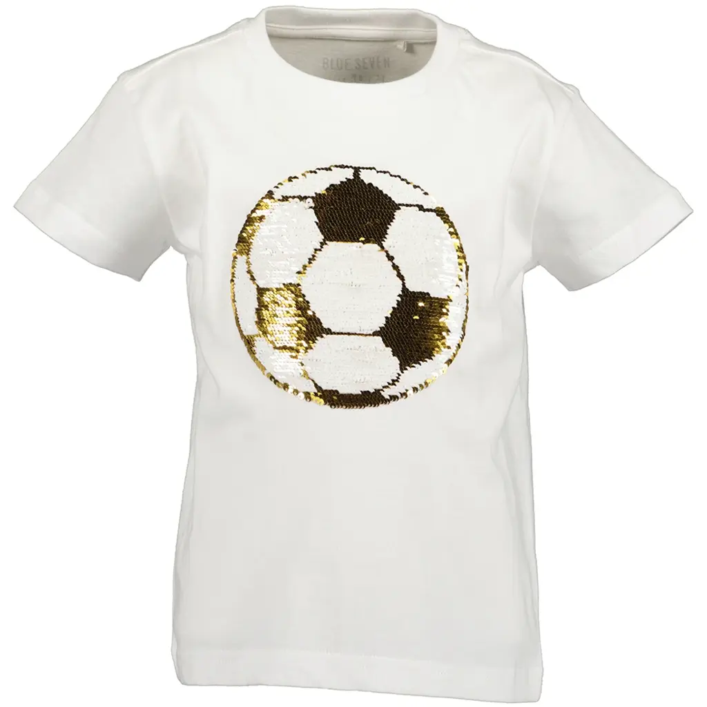 T-shirt pailletten (white)