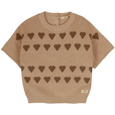 Gebreid truitje Paraiso (peach almond)