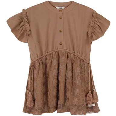 Jurk Claudie (brown coconut)