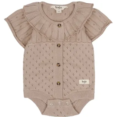 Gebreid rompertje Gaia (rose cafe)