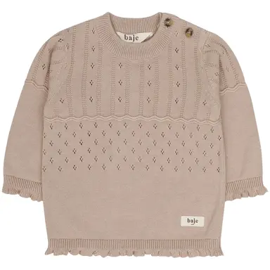 Gebreid truitje Larrau (rose cafe)