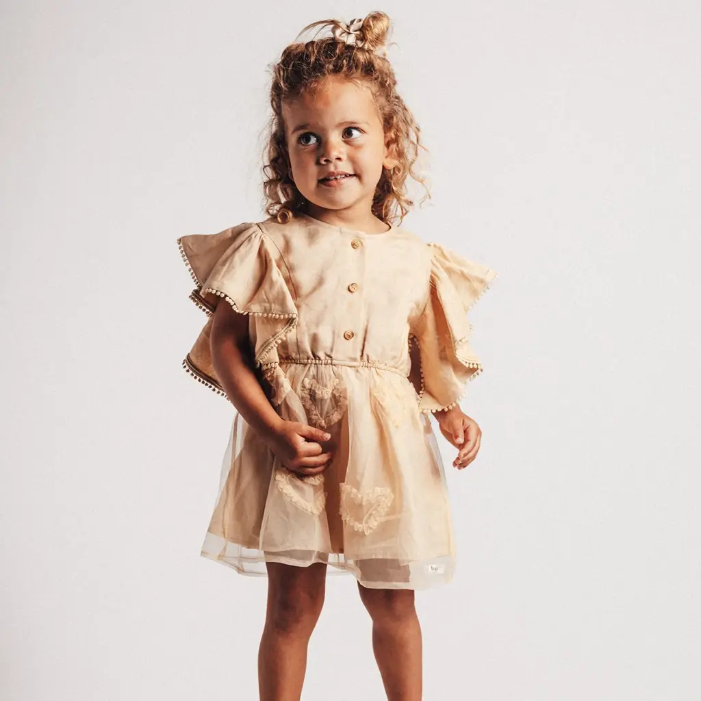 Jurk Denia (creme fawn)