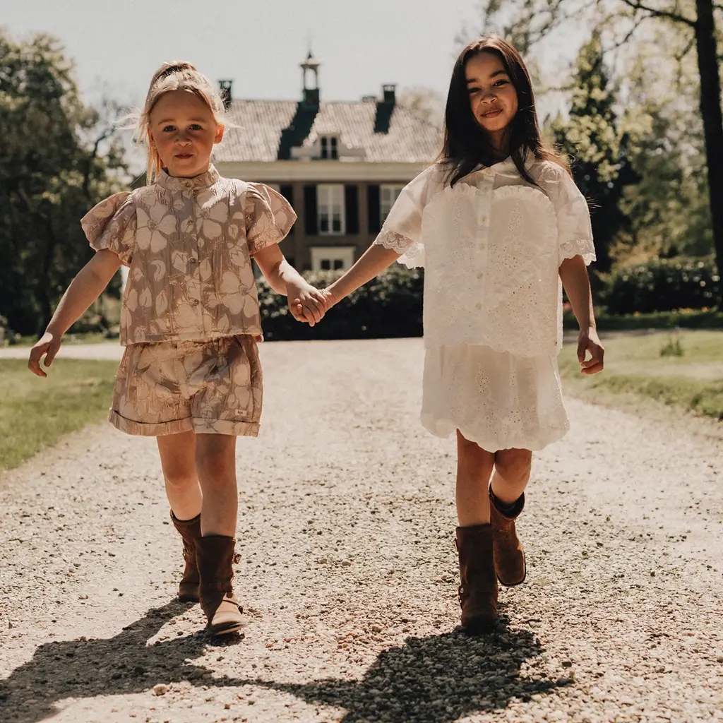 Korte broek Loune (creme fawn)