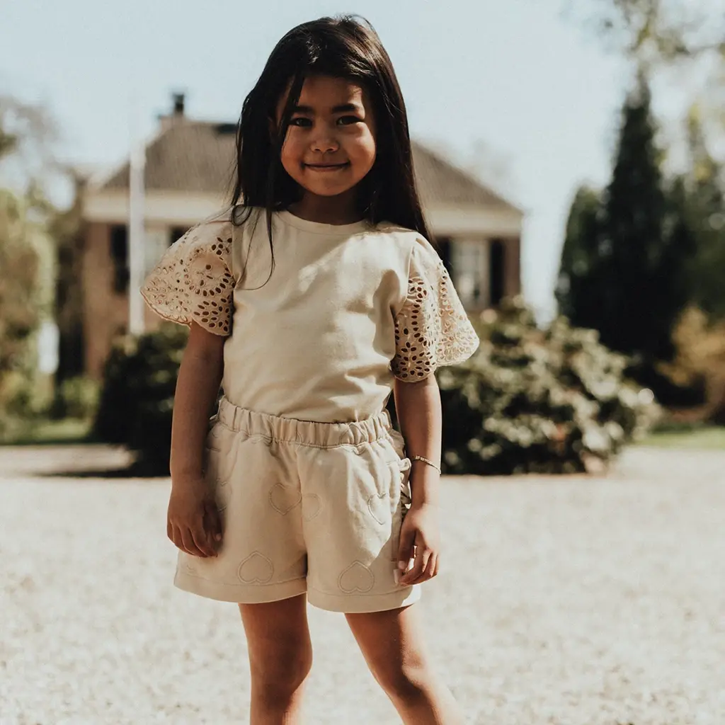 Kort broekje Vay (creme fawn)