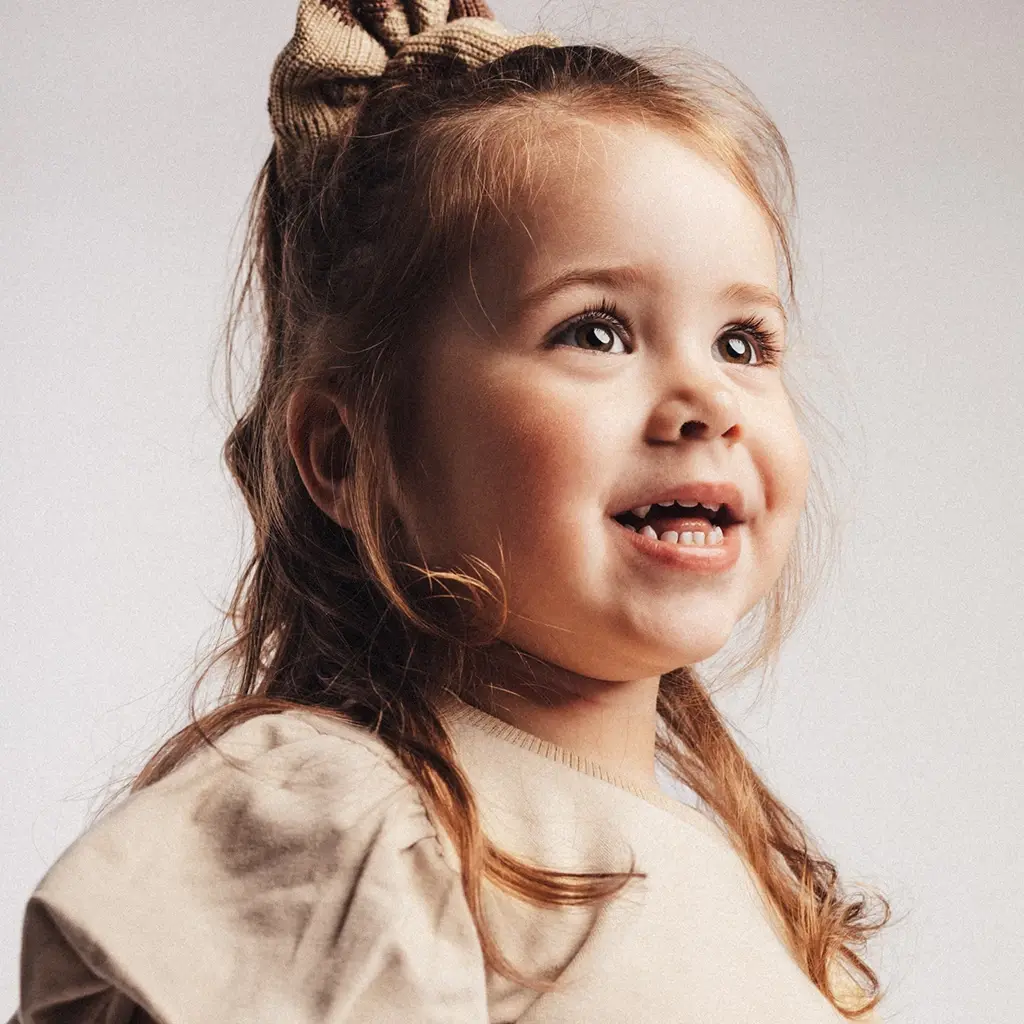 Top ballon mouwtjes Valencia (creme fawn)