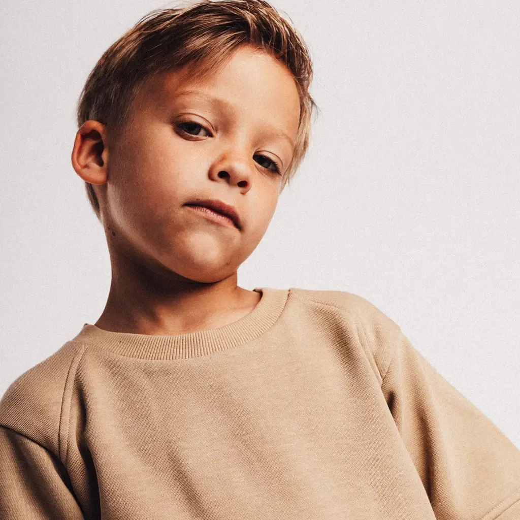 T-shirt Vic - (taupe cafe)