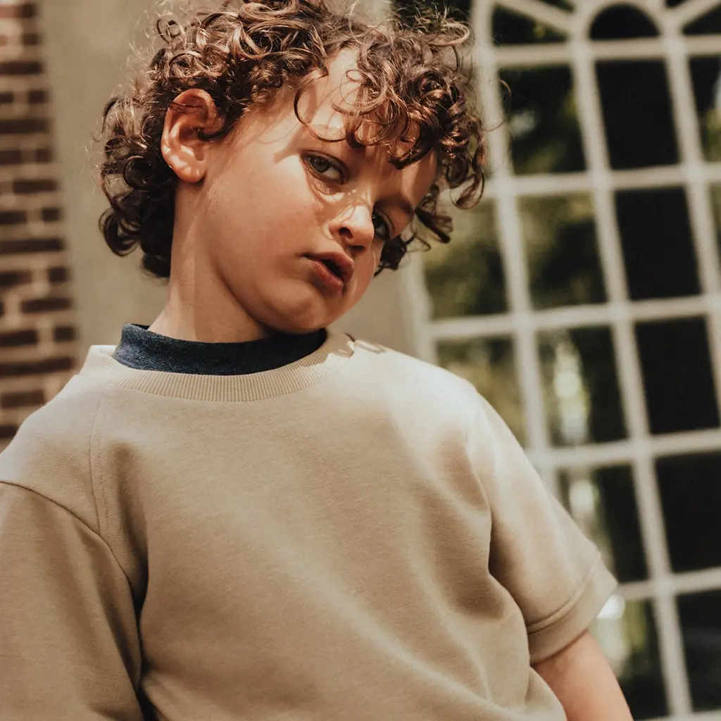 T-shirt Vic - (taupe cafe)