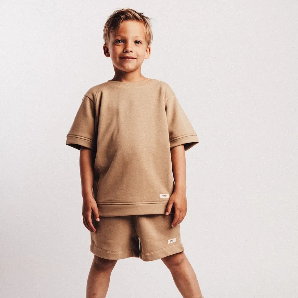 T-shirt Vic - (taupe cafe)