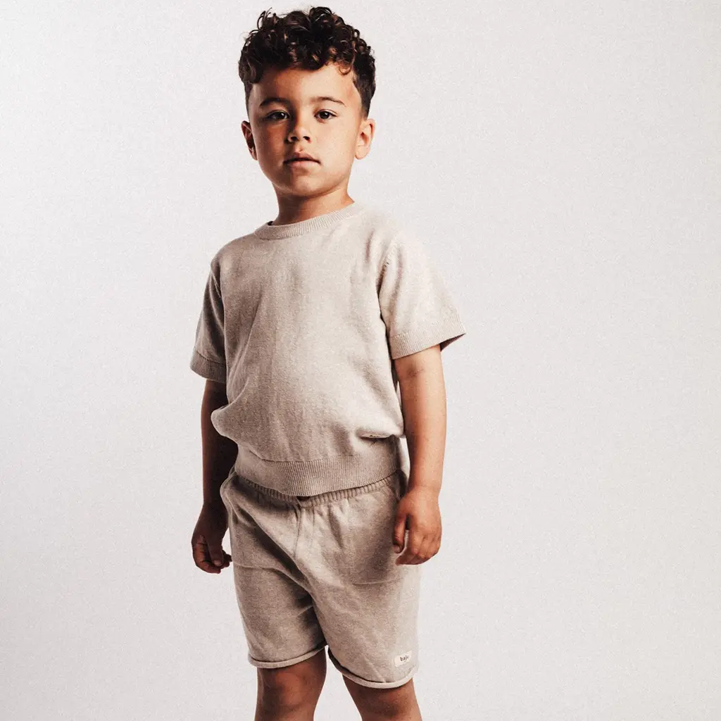 T-shirt Cruz - (sand melange)