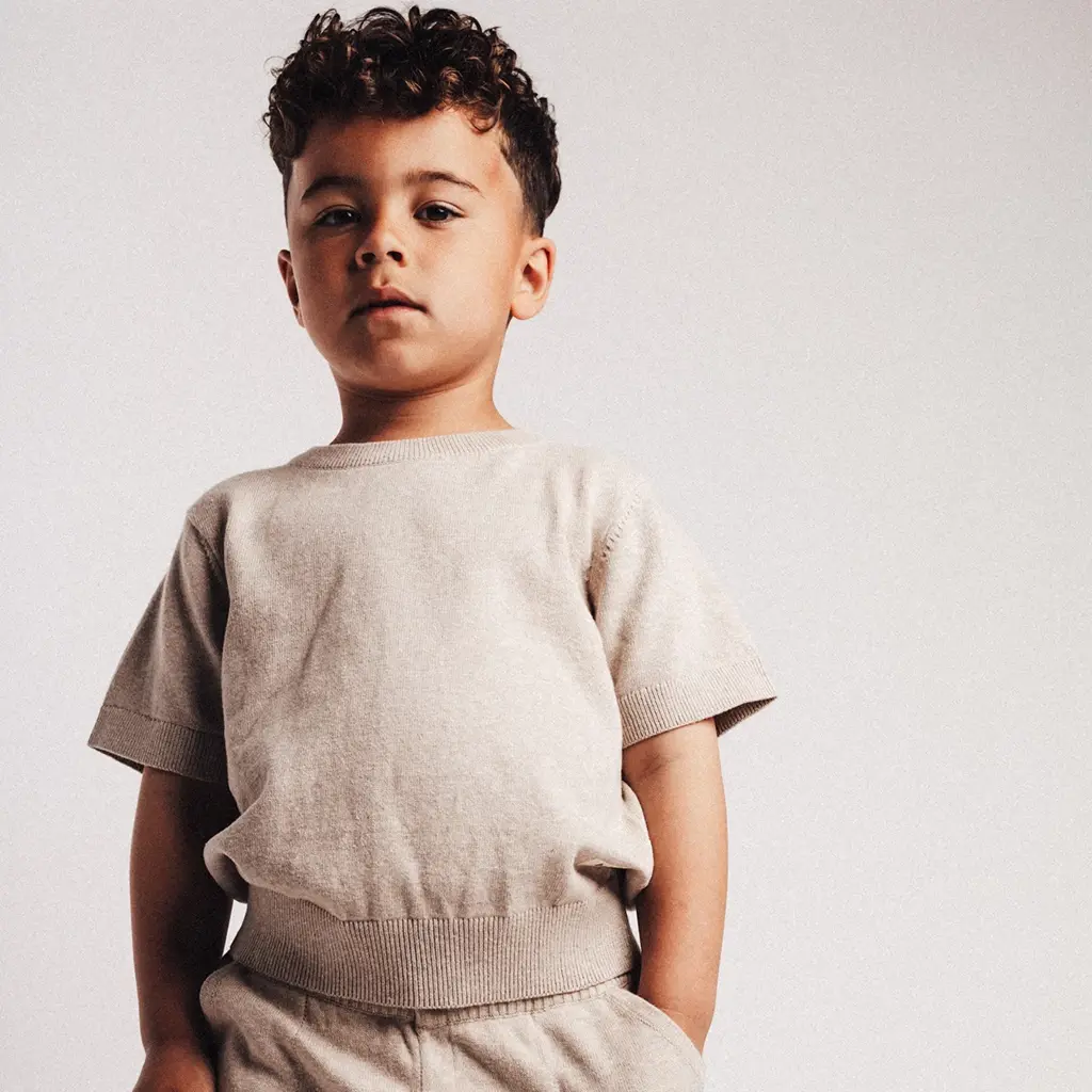 T-shirt Cruz - (sand melange)