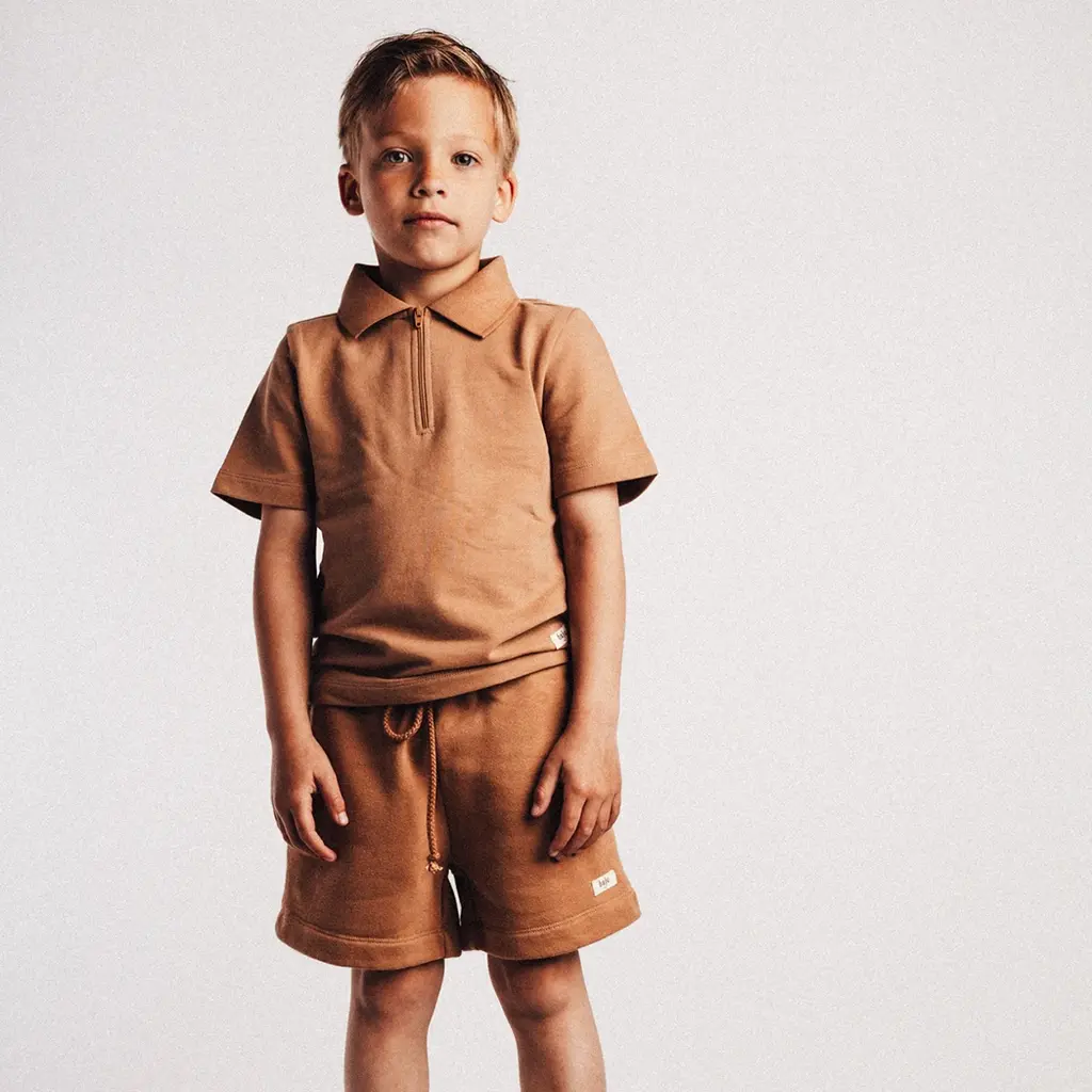 Korte broek Hernani - (brown coconut)