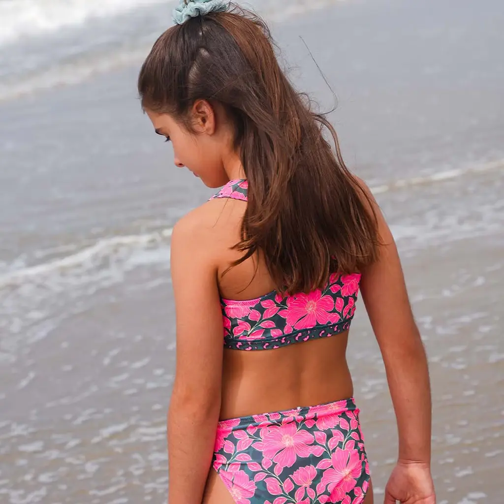 Bikini REVERSIBLE (flower jungle)