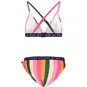 Just Beach Bikini Bali traingle (multi stripe)