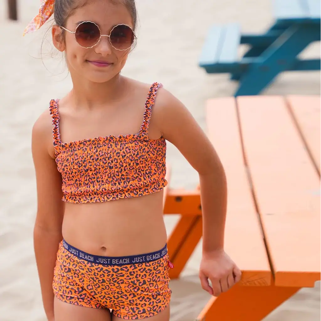 Bikini Zanzibar smock (panter)