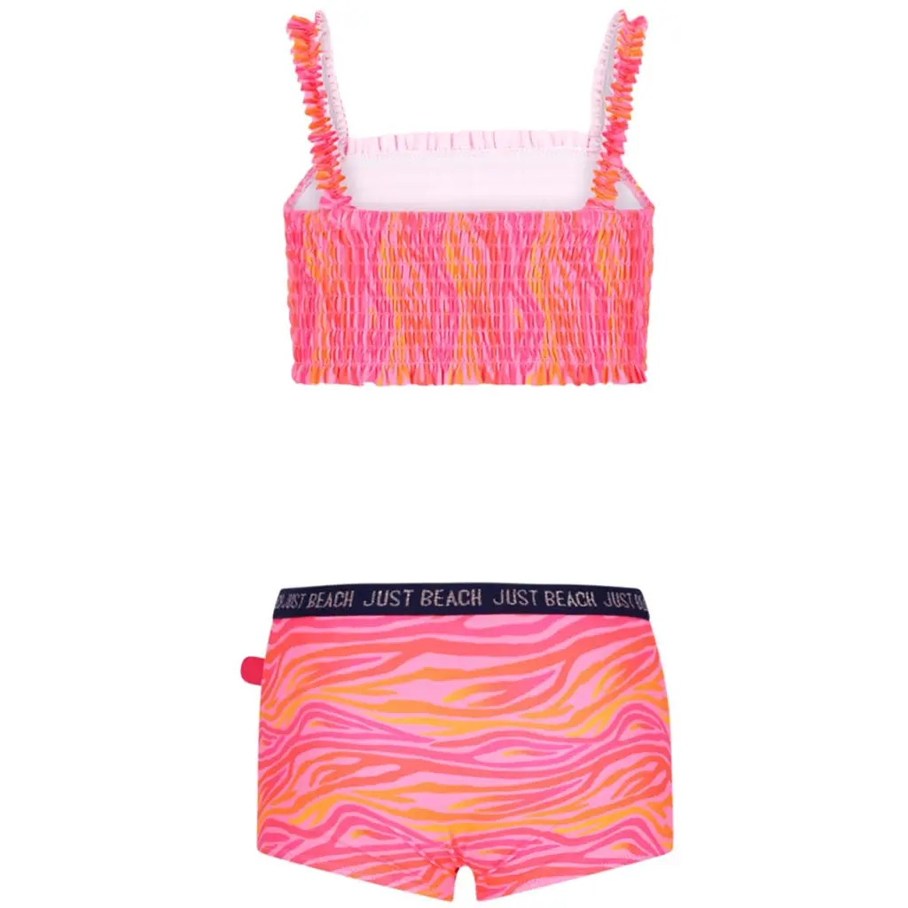 Bikini Zanzibar smock (tropical zebra)