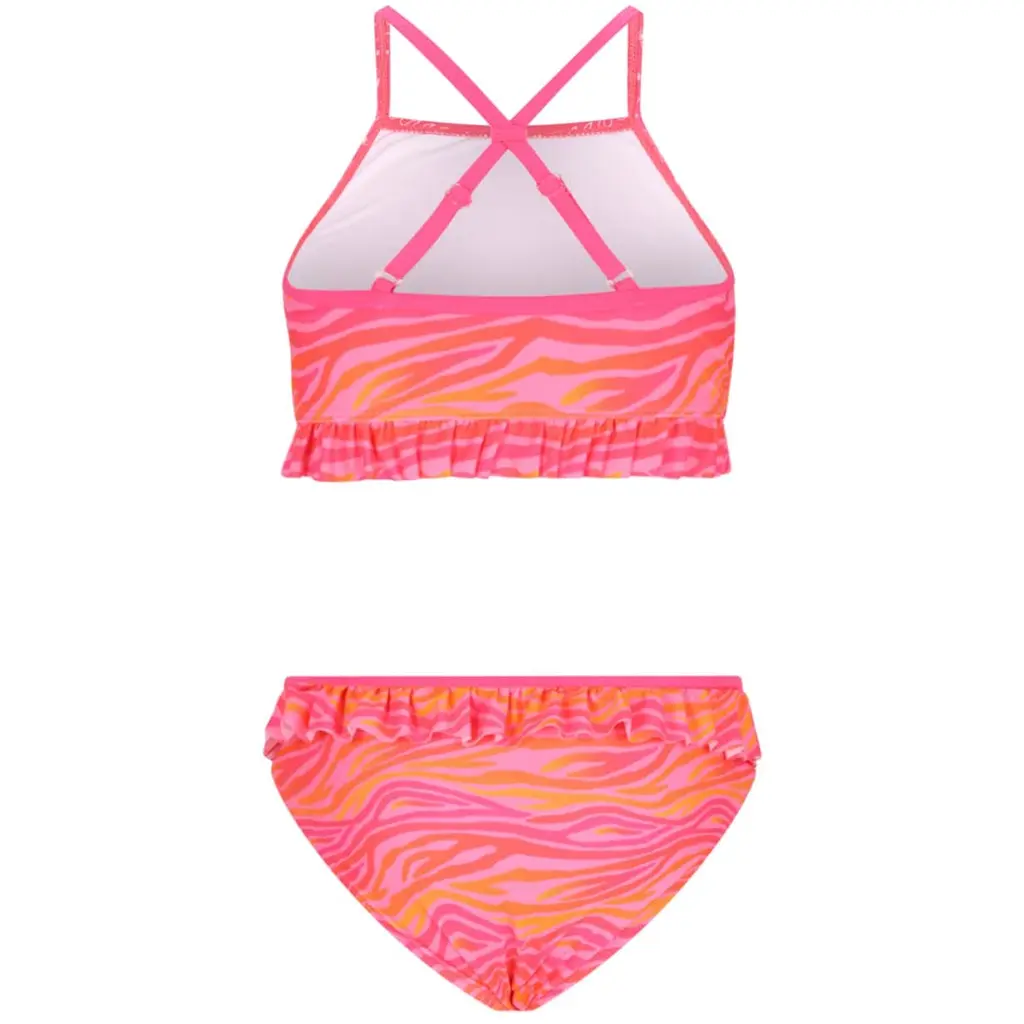 Bikini Barbados crossback (tropical zebra)