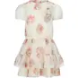 Le Chic Jurk Salsma (off white bouquet)