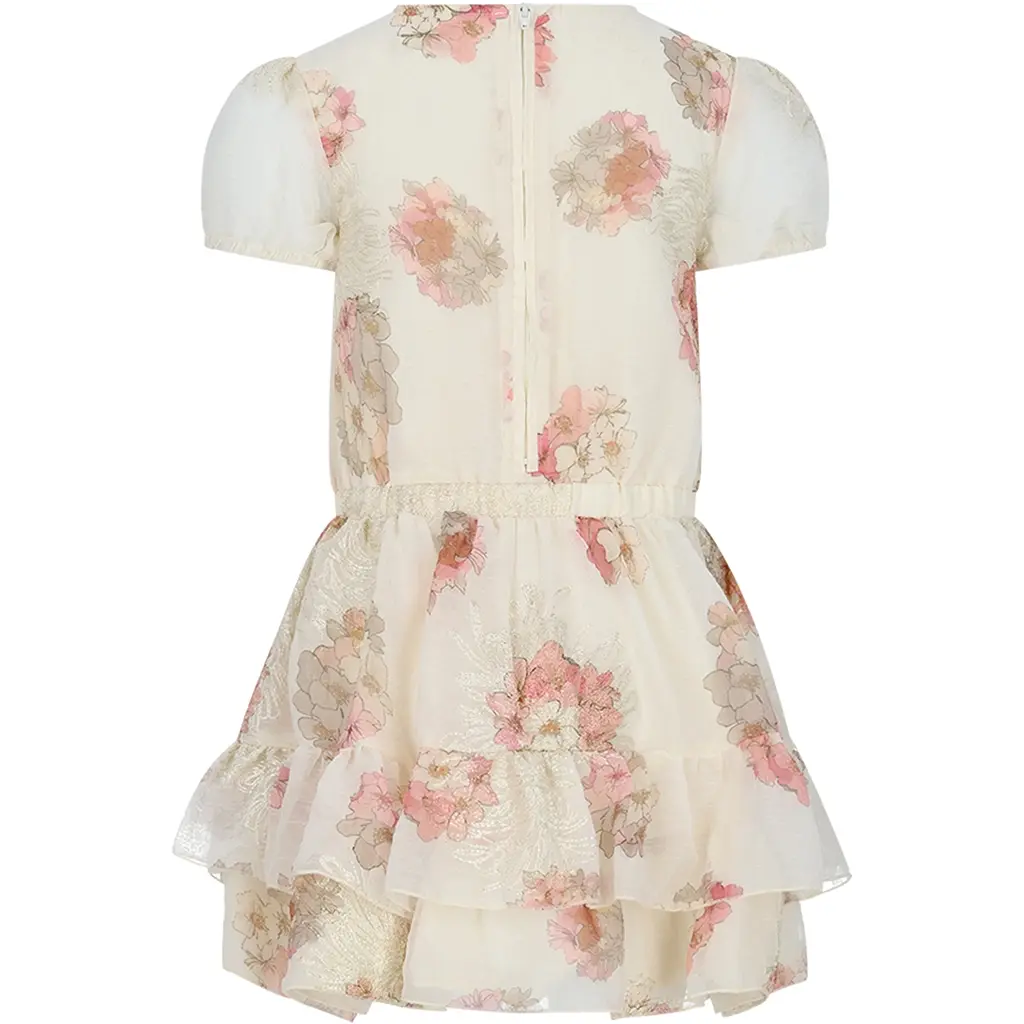 Jurk Salsma (off white bouquet)