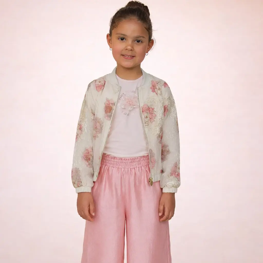 Vest Avoila bomber (off white bouquet)