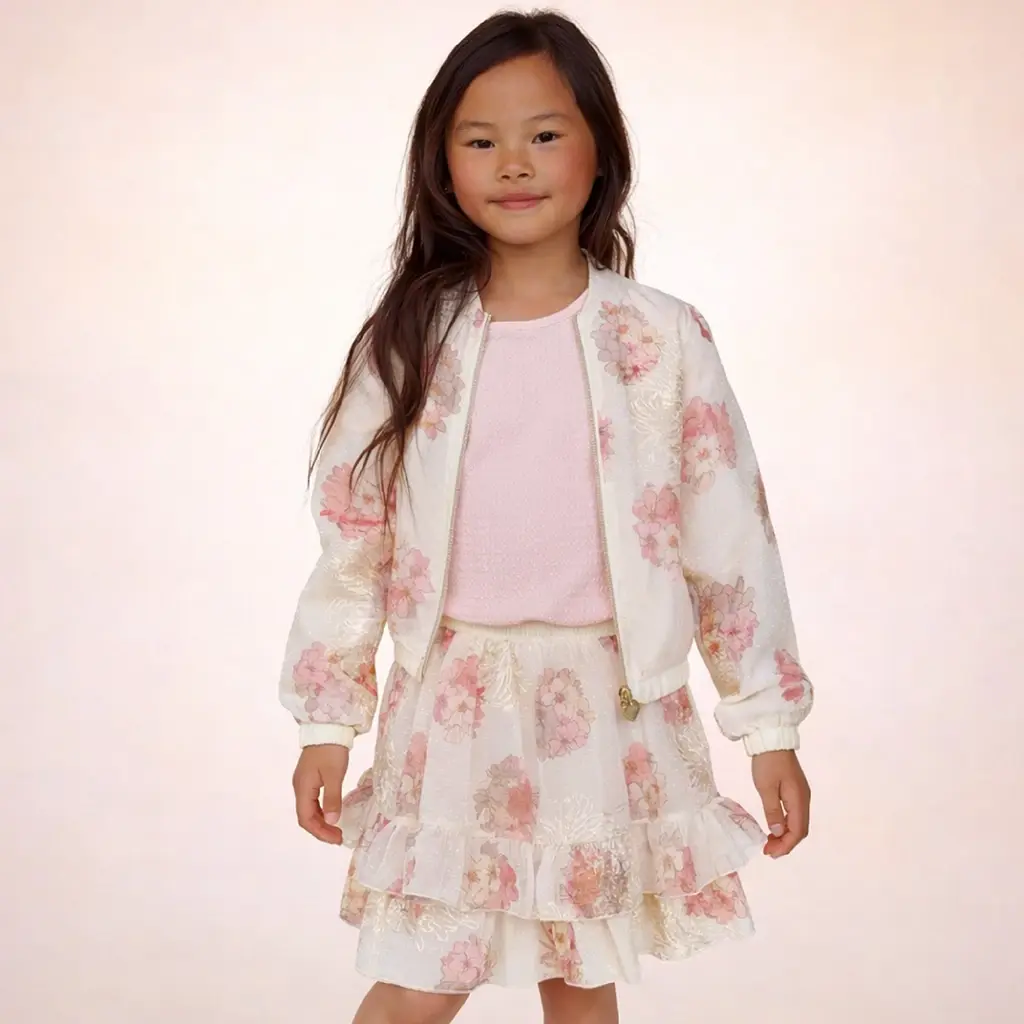 Vest Avoila bomber (off white bouquet)