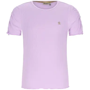 T-shirt Elise rib (lilac)