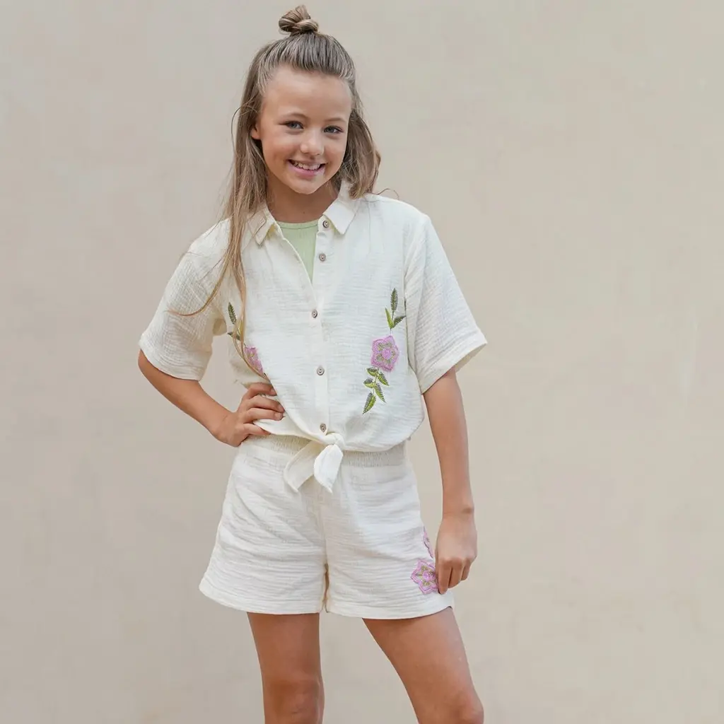 Korte broek Fee (off white)