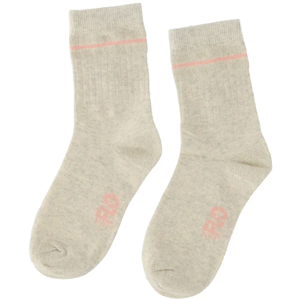 3 paar sokken Nannie glitter (kit)