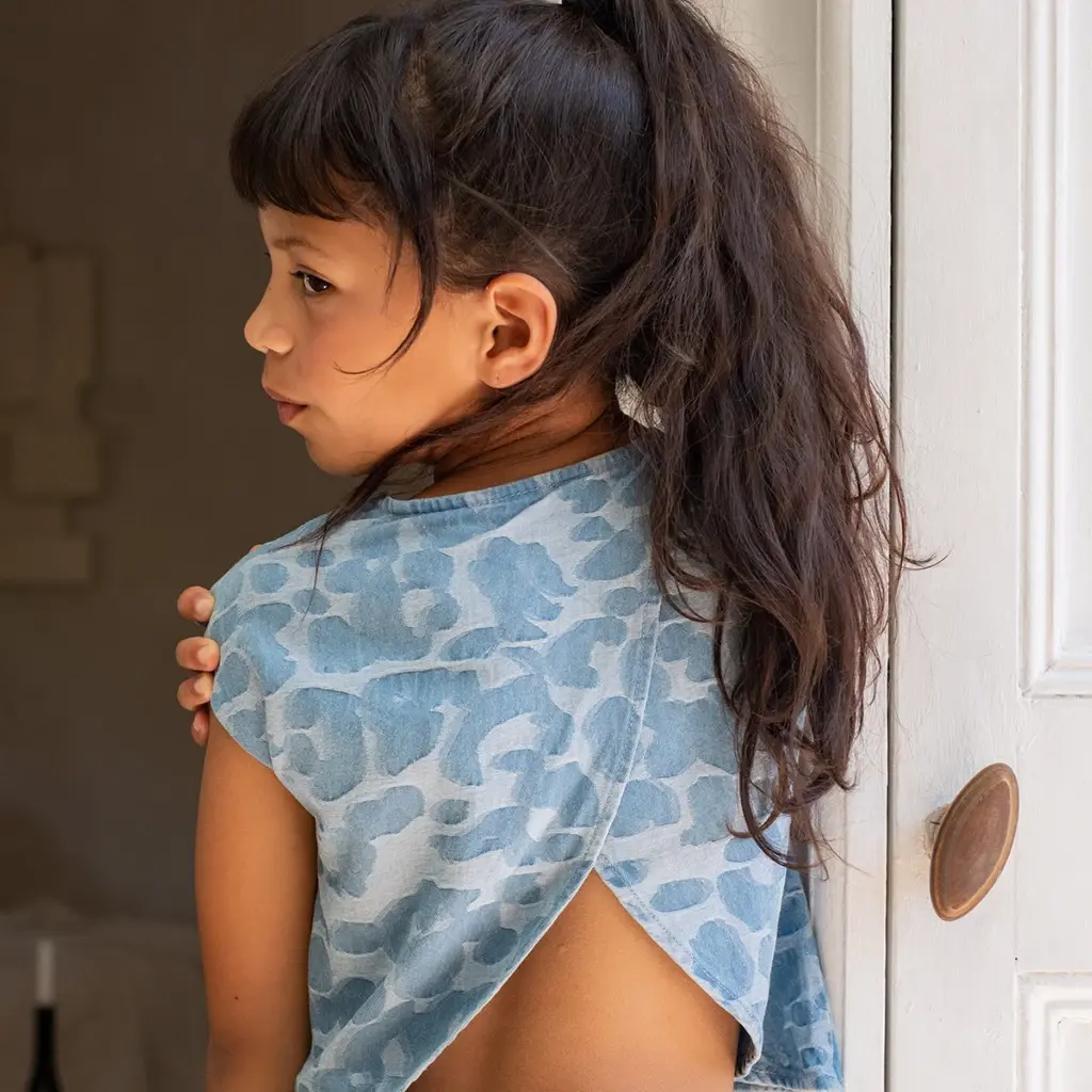 Top Clara (denim aop)