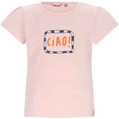 T-shirt Kiss (pale blush pink)