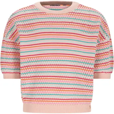 Fijn gebreide top Keya (minty tinty)