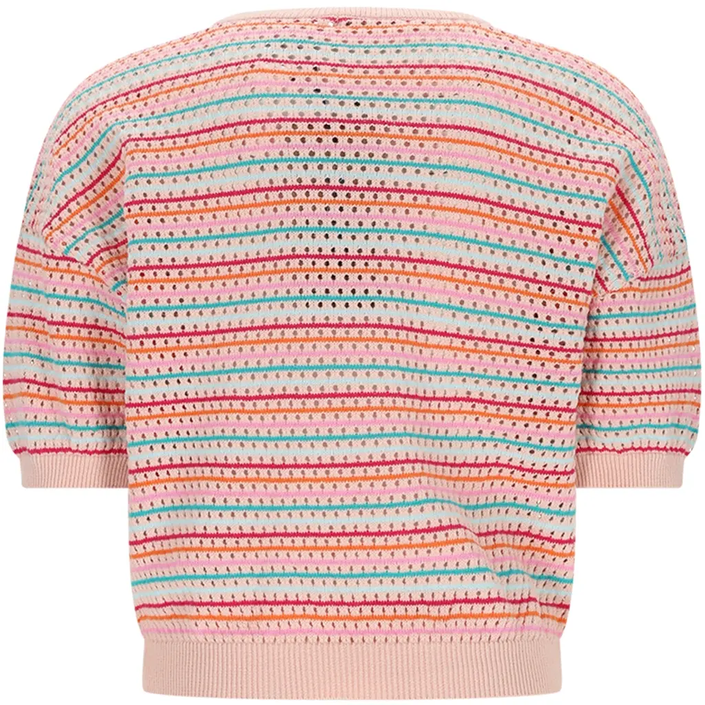 Gebreide T-shirt Keya (minty tinty)