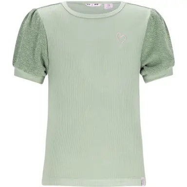 T-shirt Kyoto rib (sage green)