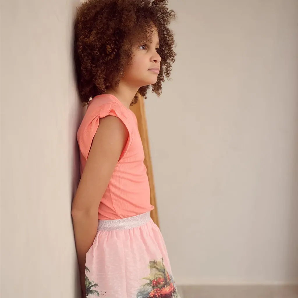 Rokje Ninu (pale blush pink)