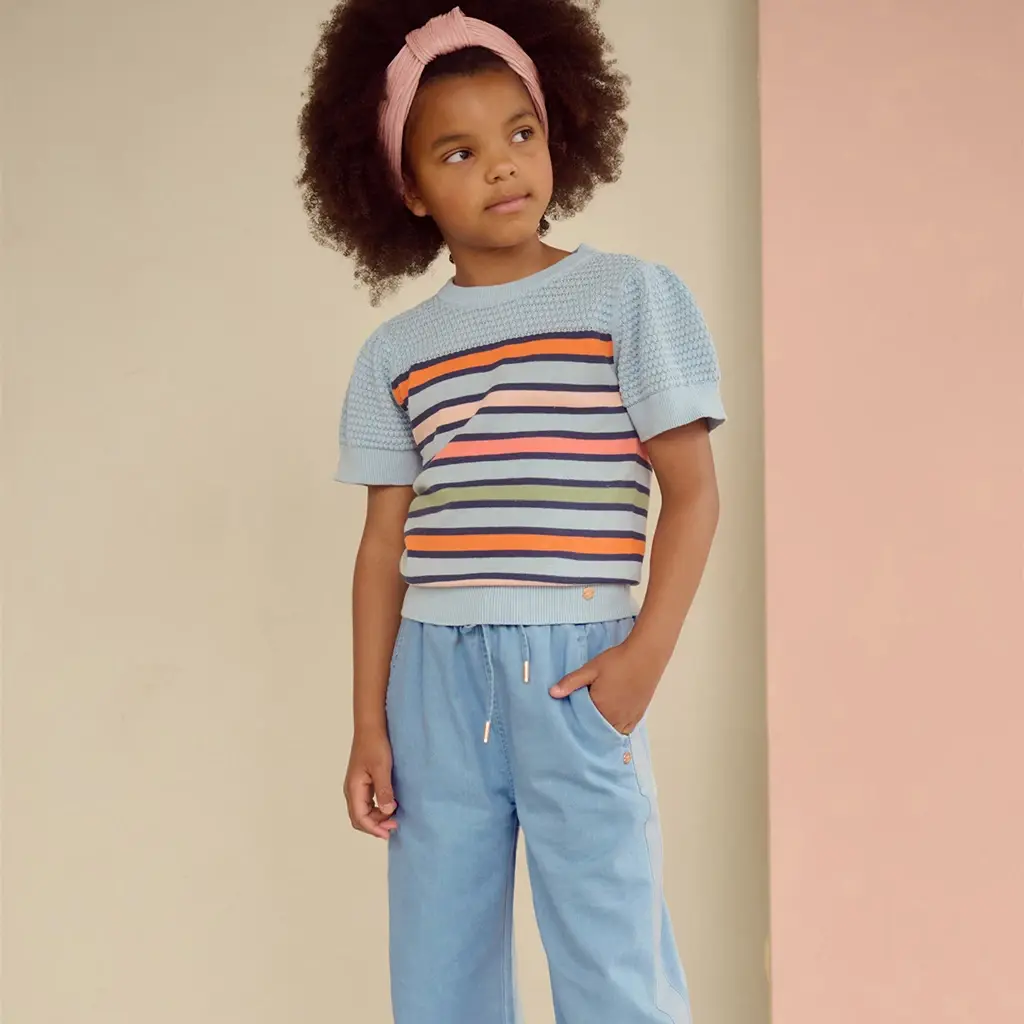 Spijkerbroek Sue palazzo (dream blue)