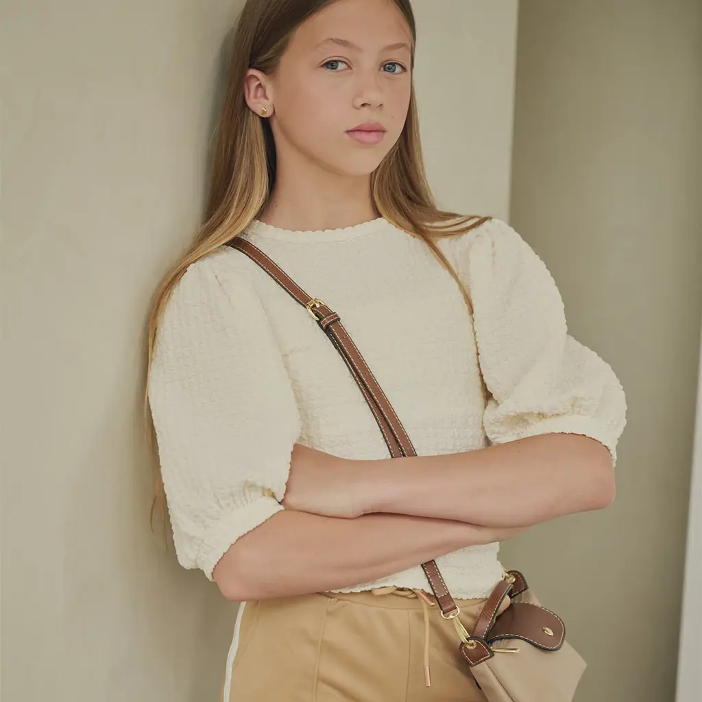 T-shirt Kylias (pearled ivory)