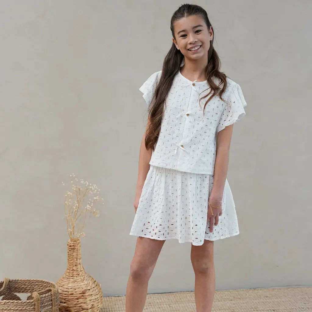 Rokje Silvanna (off white)