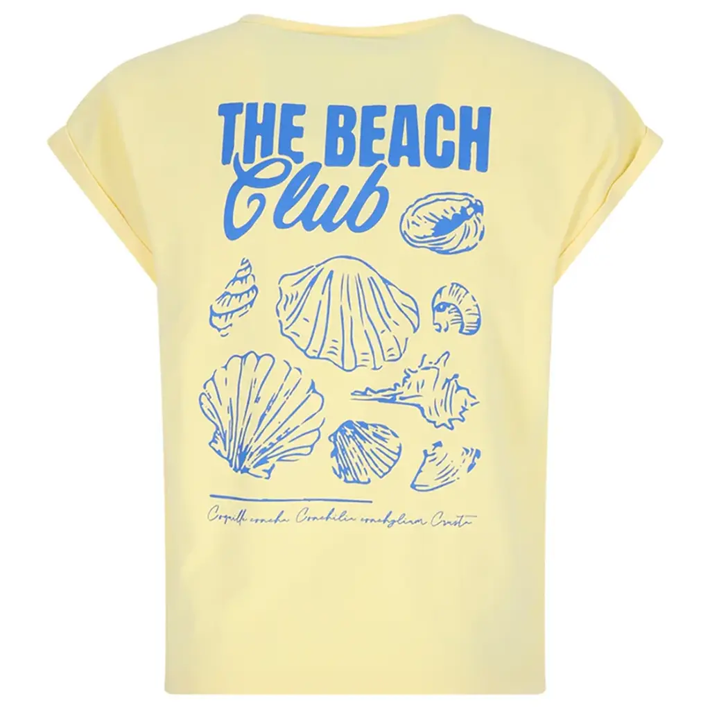 T-shirt Kasis backprint (lemoncurd yellow)
