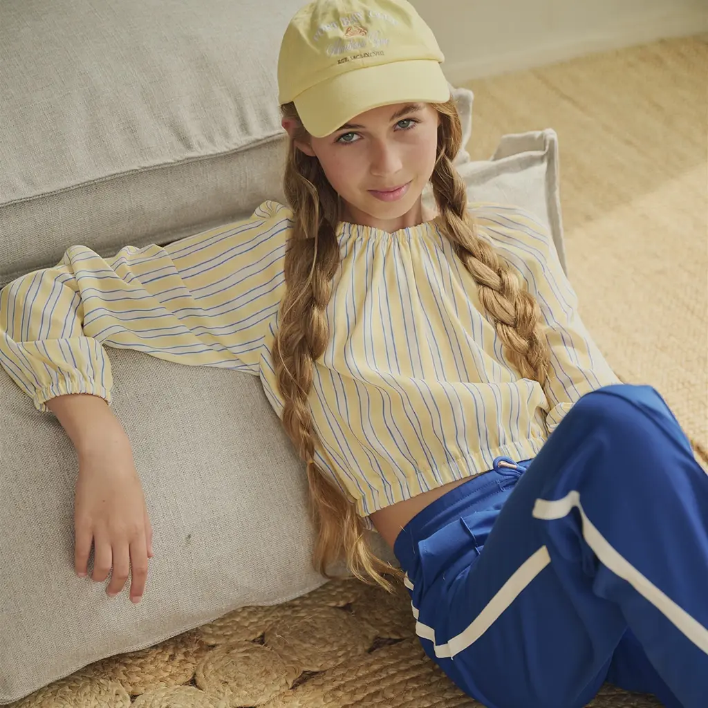 Broek Sylvie palazzo (azure blue)