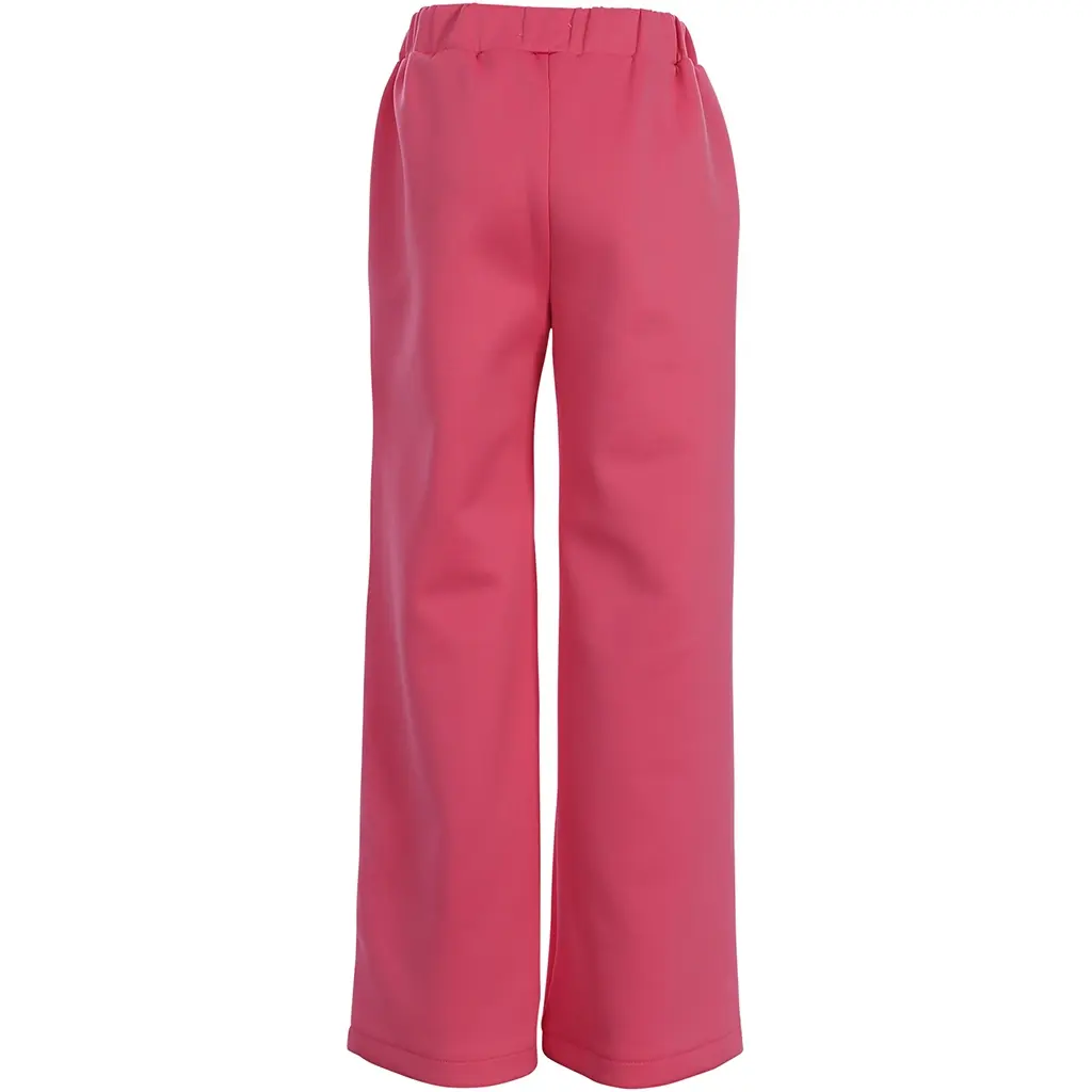 Broek sweat wide fit (bubblegum)