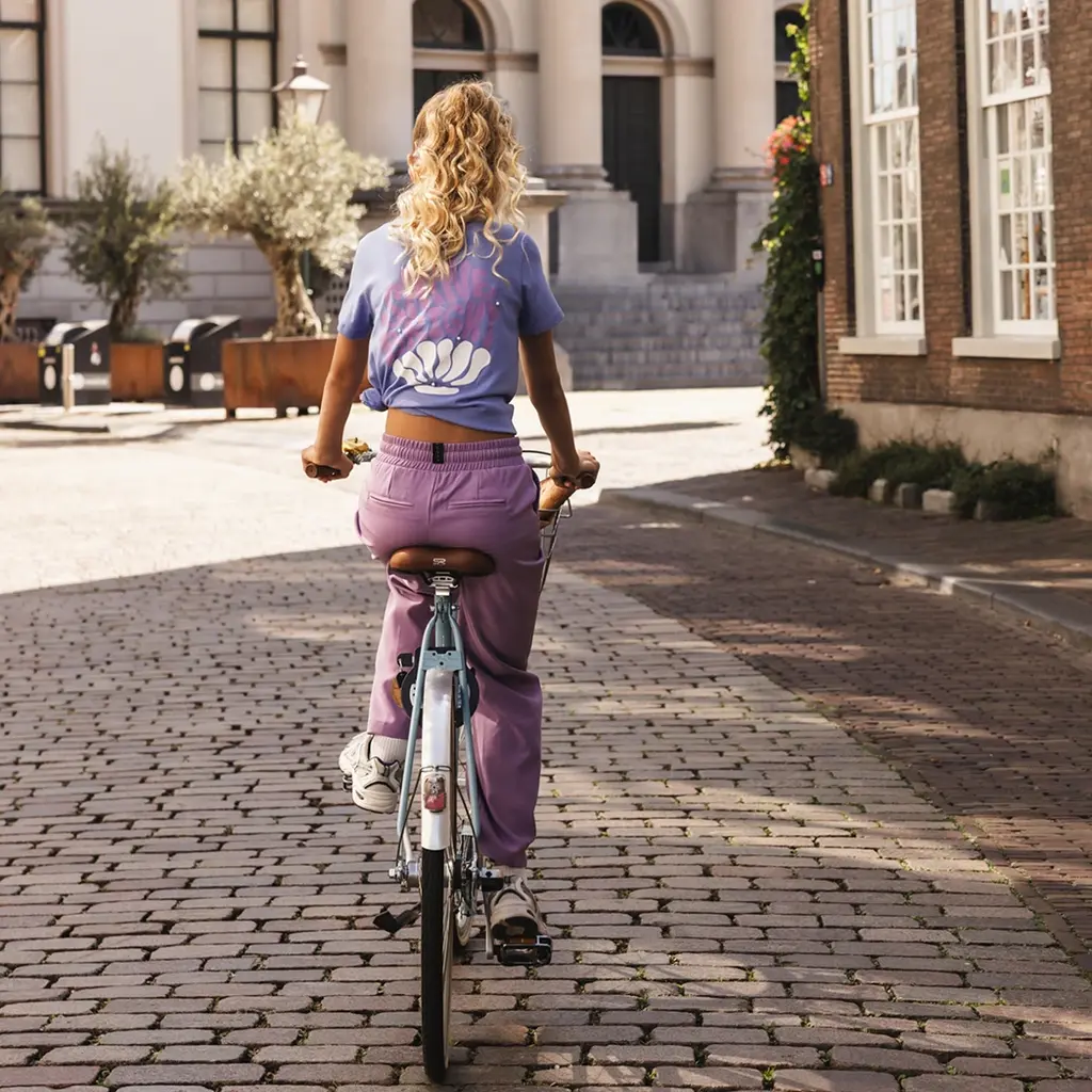 T-shirt Backprint (lavender)