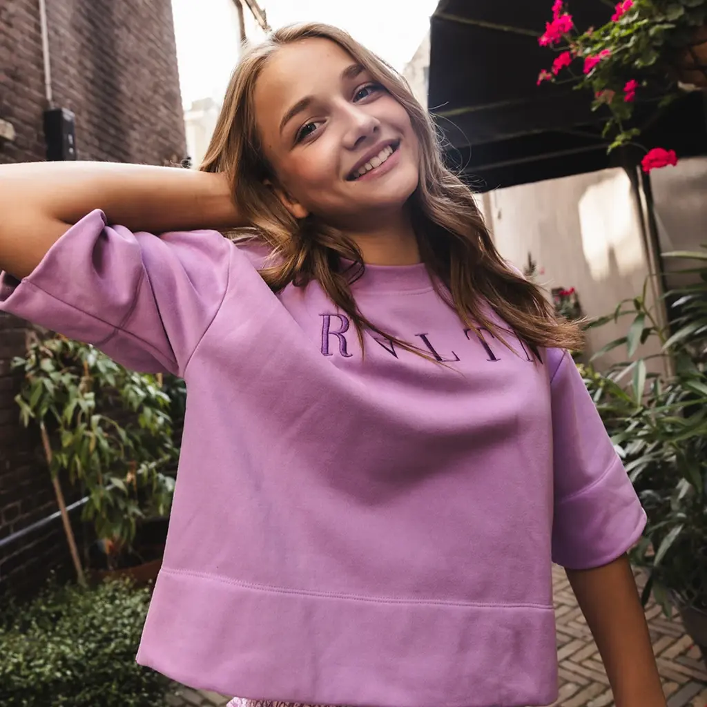 Shirt 3/4 mouw (lilac)