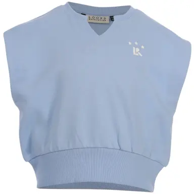 Topje Backprint (air blue)