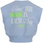 Looxs Topje Backprint (air blue)