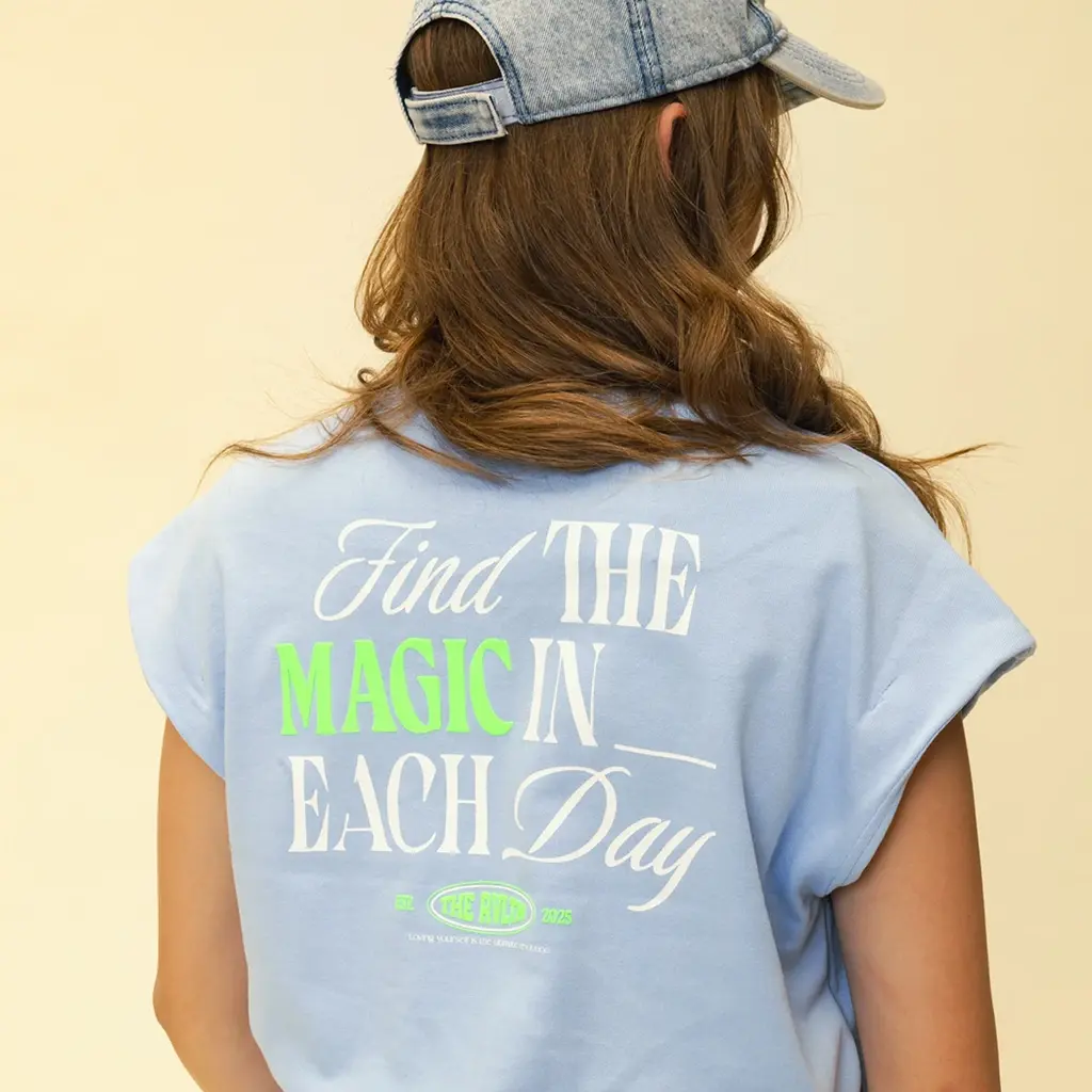 Topje Backprint (air blue)