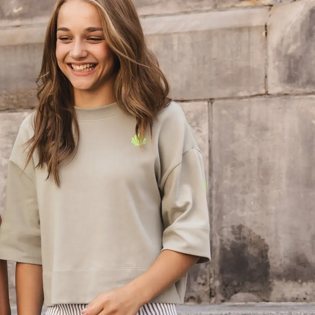 T-shirt 3/4 mouw (laurel)