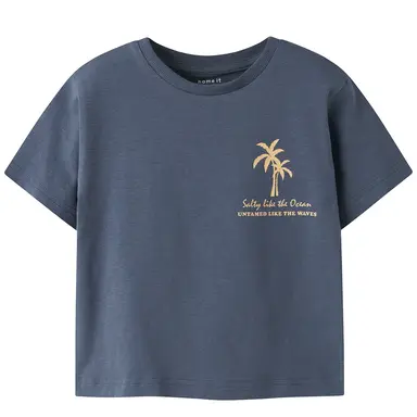 OP=OP! T-shirt Flom (vintage indigo)